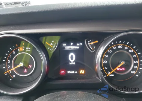 2021 Jeep Wrangler Sport 4X4 из США, поврежденный, VIN 1C4GJXAN2MW541827